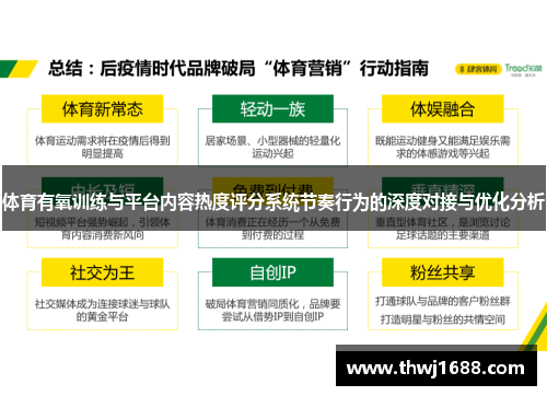 体育有氧训练与平台内容热度评分系统节奏行为的深度对接与优化分析